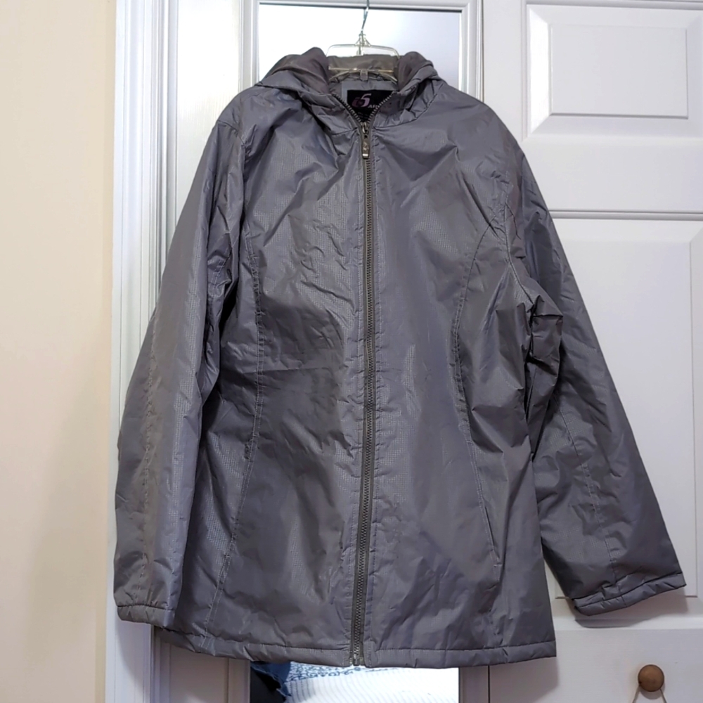 NWT i5 Gray Rain Jacket Sz XL
